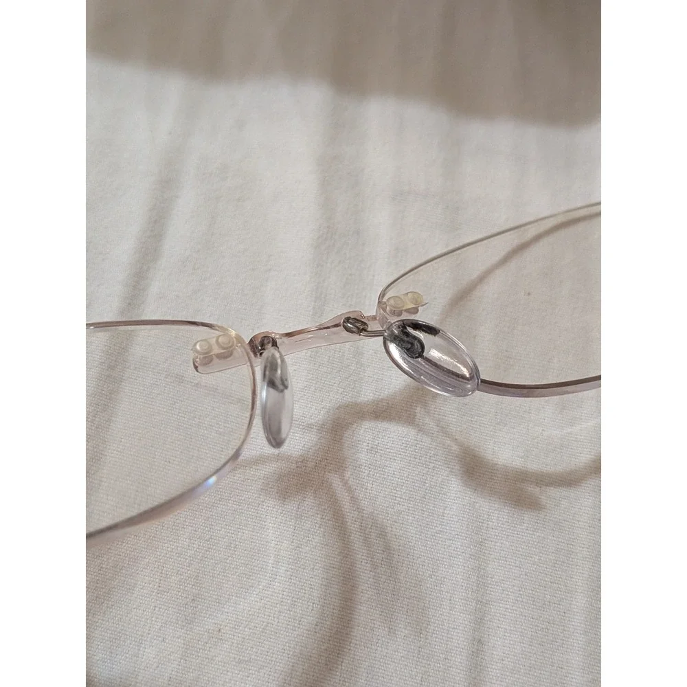 Silhouette Purple Rimless Eyeglasses Frames SPX 1520 10 6055 - 135 mm